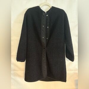 Wilfred Black Teddy Jacket